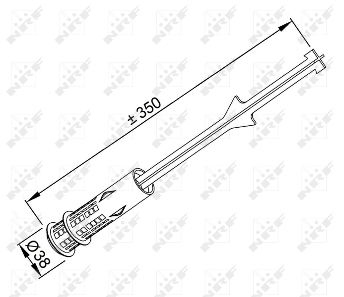 NRF Airco droger/filter 33338