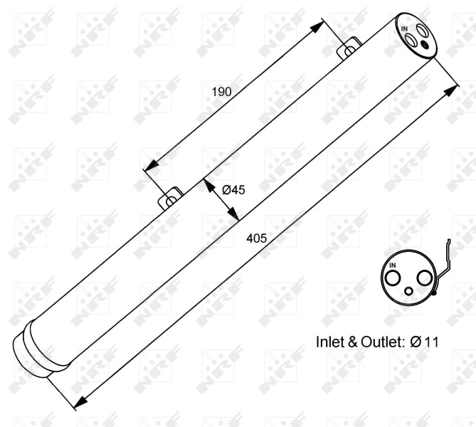 NRF Airco droger/filter 33353