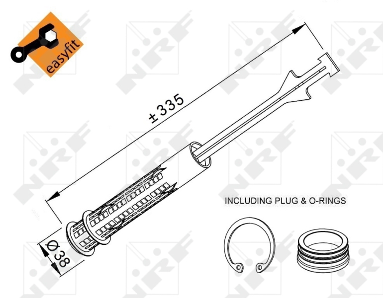 NRF Airco droger/filter 33359