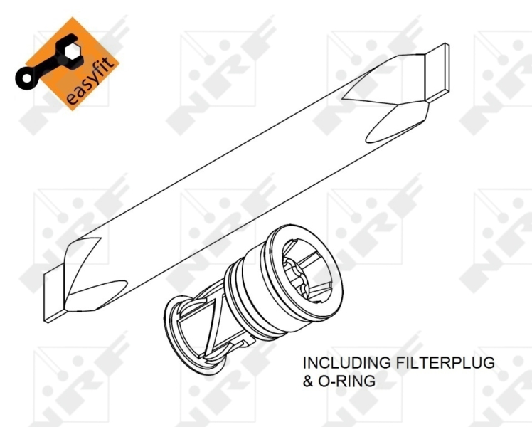 NRF Airco droger/filter 33370