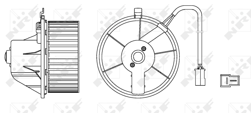 NRF Kachelventilator 34152