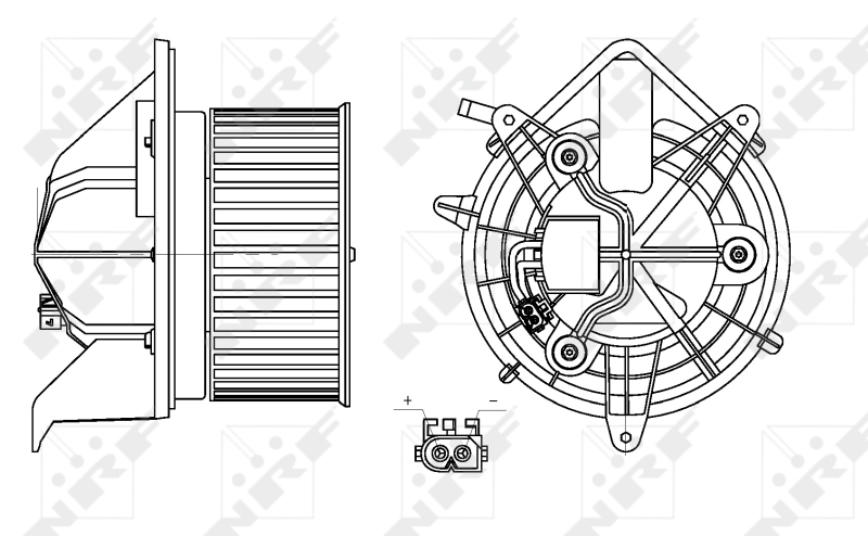 NRF Kachelventilator 34157