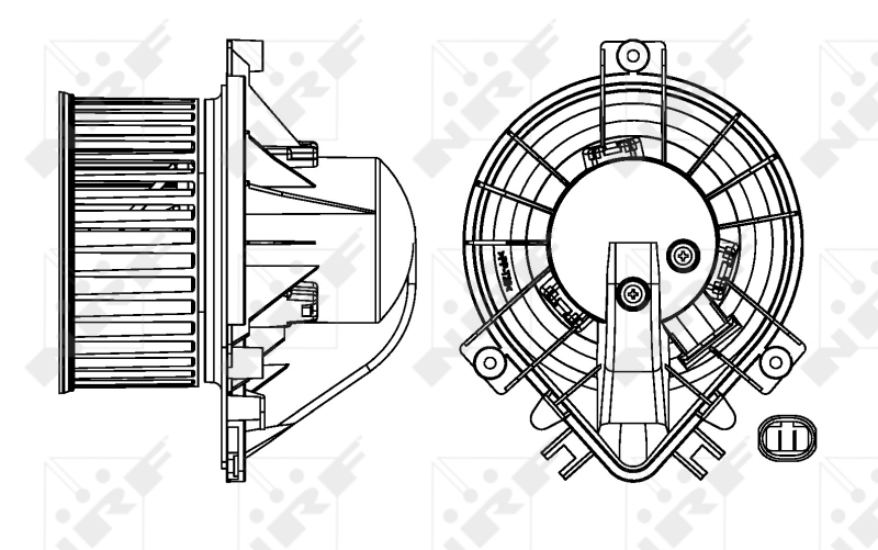 NRF Kachelventilator 34158