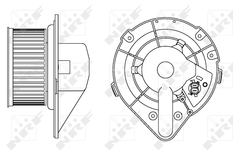 NRF Kachelventilator 34164