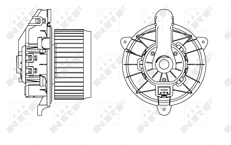 NRF Kachelventilator 34166