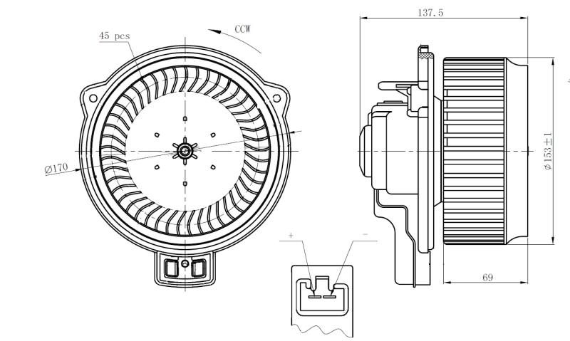 Kachelventilator NRF 34267