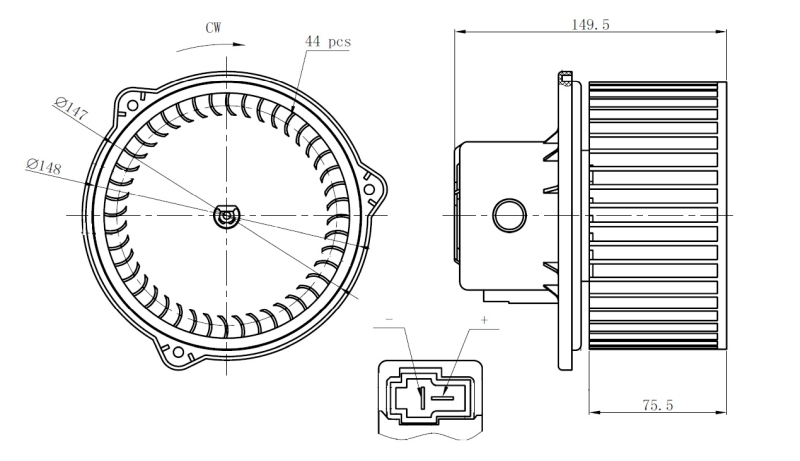 NRF Kachelventilator 34275