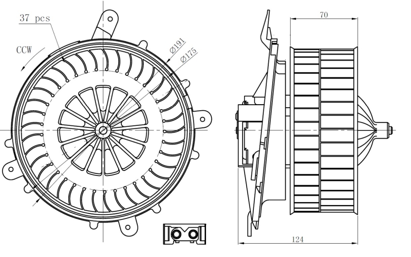 NRF Kachelventilator 34278