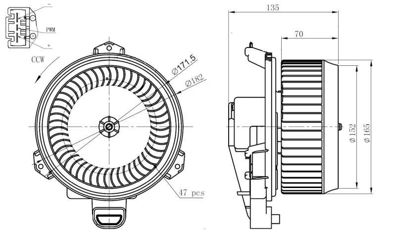 NRF Kachelventilator 34289