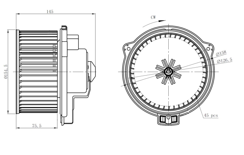 NRF Kachelventilator 34294