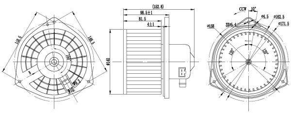 NRF Kachelventilator 34487