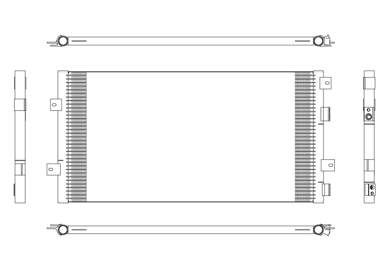 Airco condensor NRF 350313