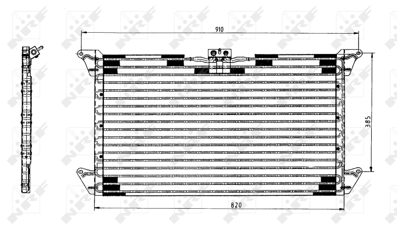NRF Airco condensor 35062