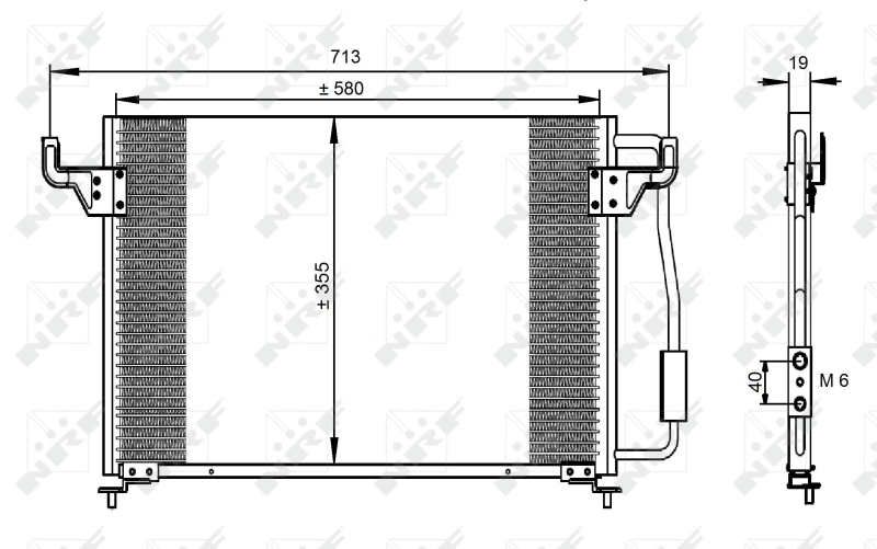 Airco condensor NRF 35261