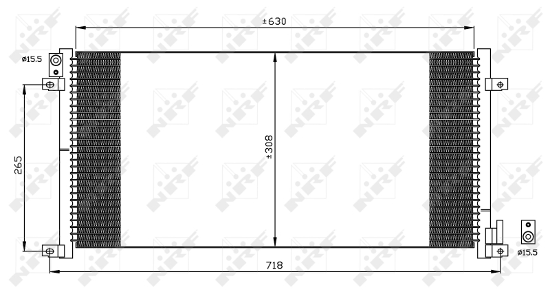 Airco condensor NRF 35491