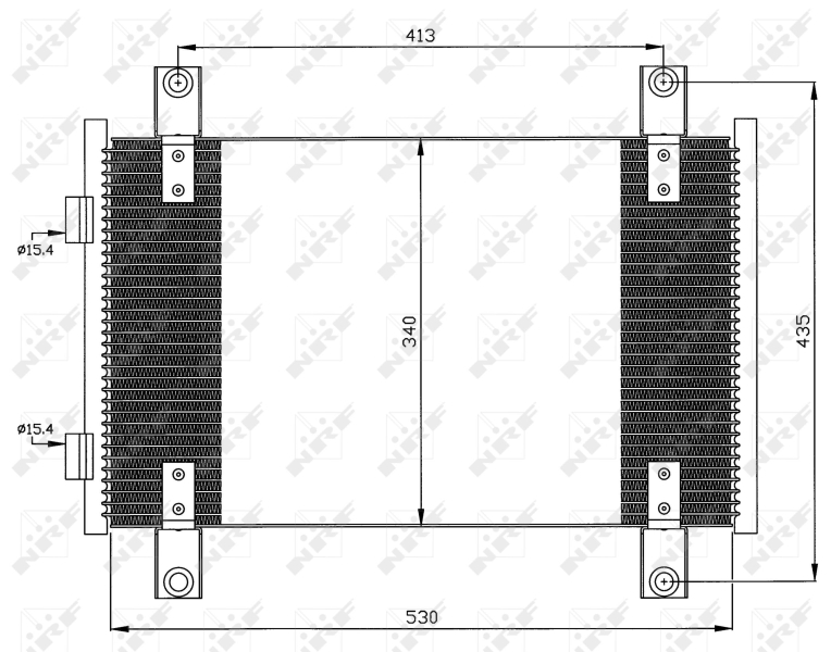 Airco condensor NRF 35501