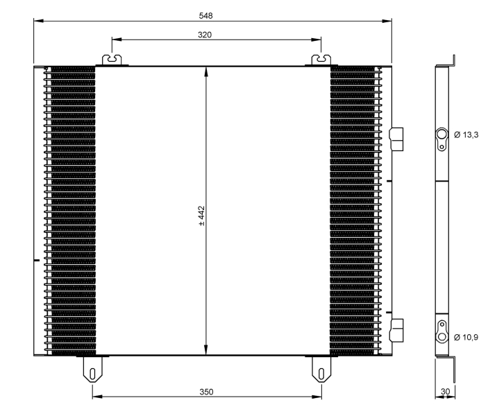 Airco condensor NRF 35747