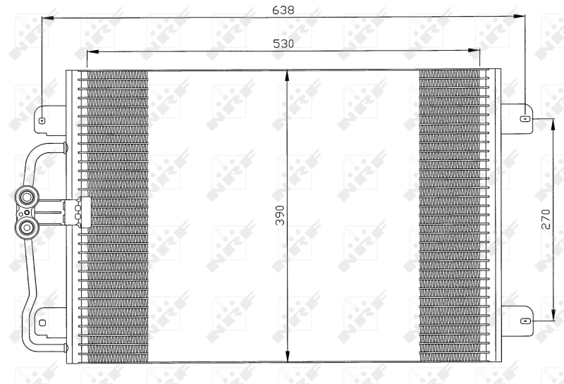 Airco condensor NRF 35832