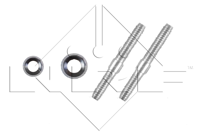 NRF Airco condensor 35918