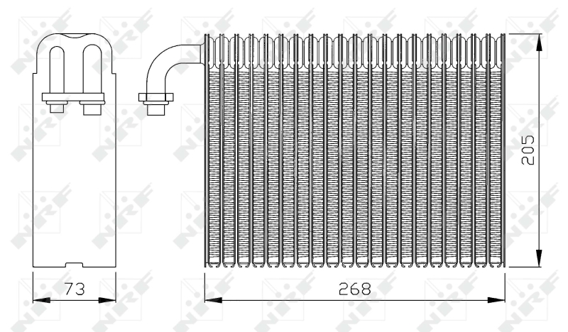 NRF Airco verdamper 36068