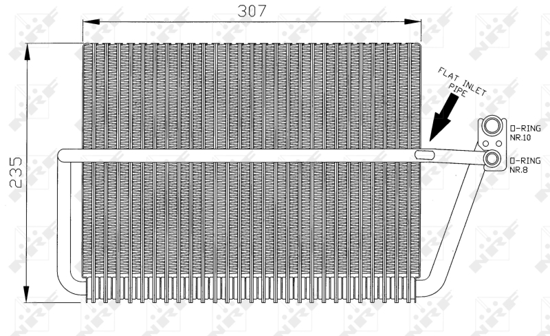 NRF Airco verdamper 36070