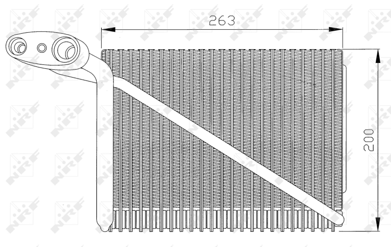 NRF Airco verdamper 36077