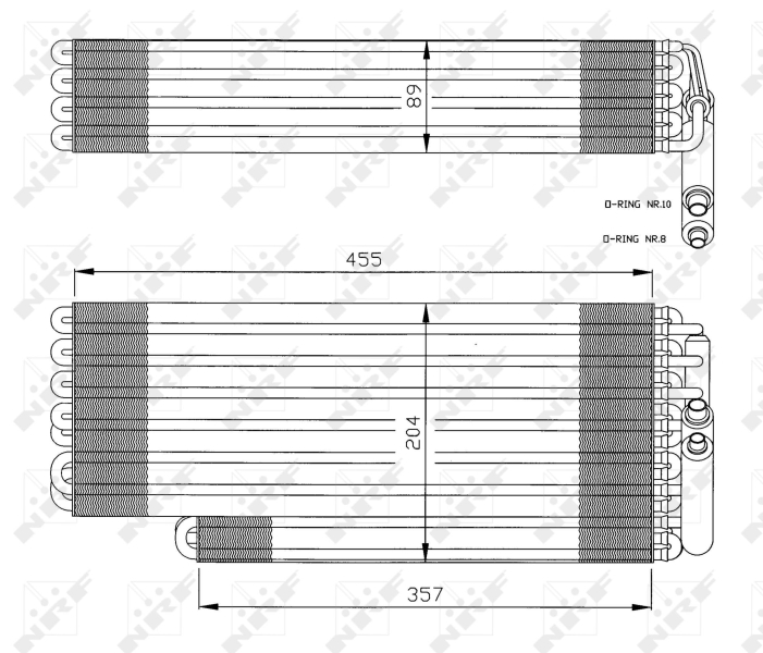 NRF Airco verdamper 36078