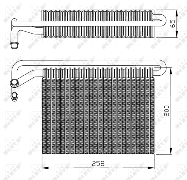 NRF Airco verdamper 36096