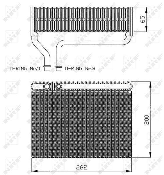 NRF Airco verdamper 36099