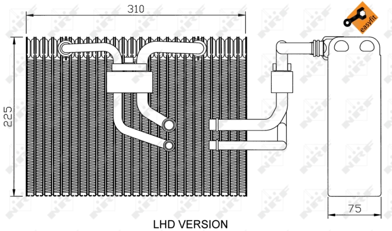 NRF Airco verdamper 36100