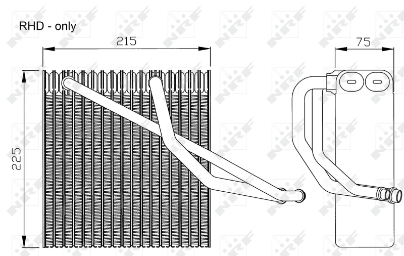 NRF Airco verdamper 36106