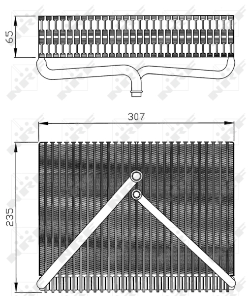 NRF Airco verdamper 36116