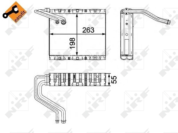 NRF Airco verdamper 36142