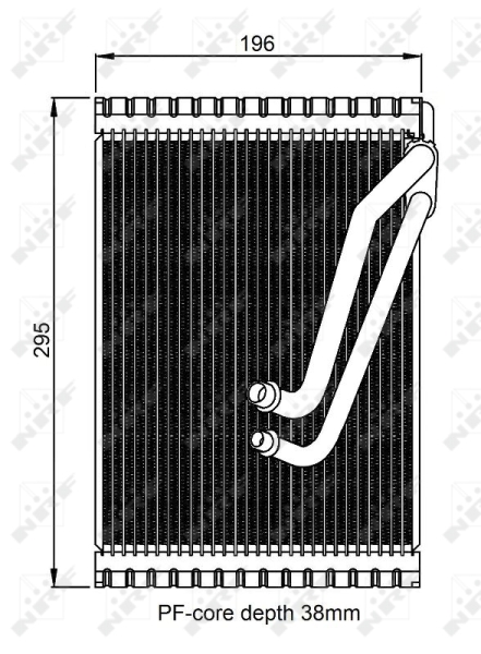 NRF Airco verdamper 36153