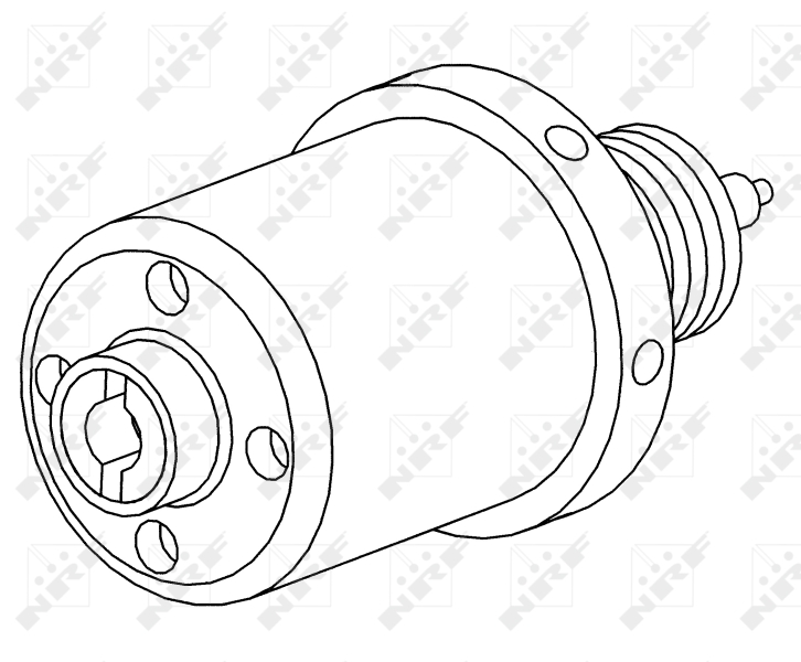 NRF Airco compressor regelklep 38380