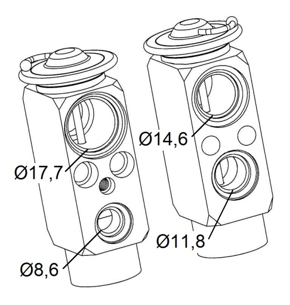 NRF Airco expansieklep 38399