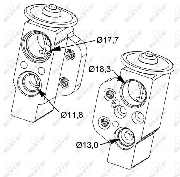 NRF Airco expansieklep 38476