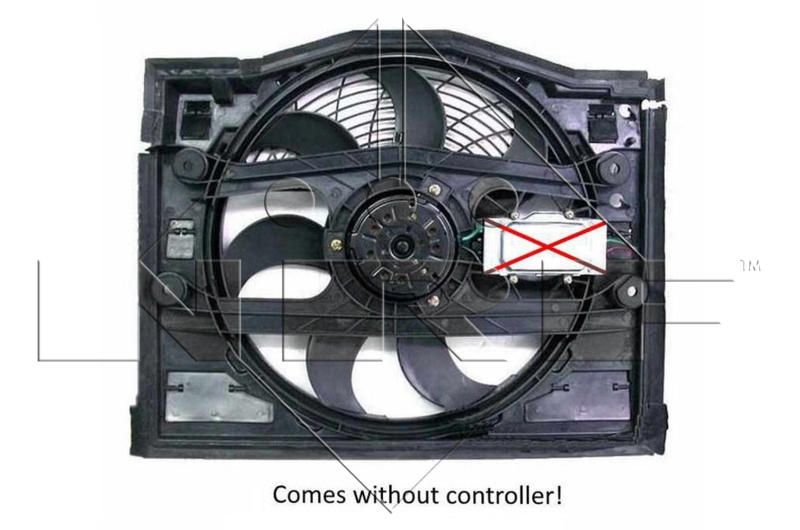 Ventilatorwiel-motorkoeling NRF 47027