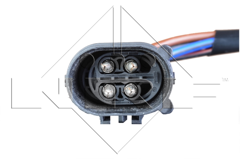 NRF Ventilatorwiel-motorkoeling 47029