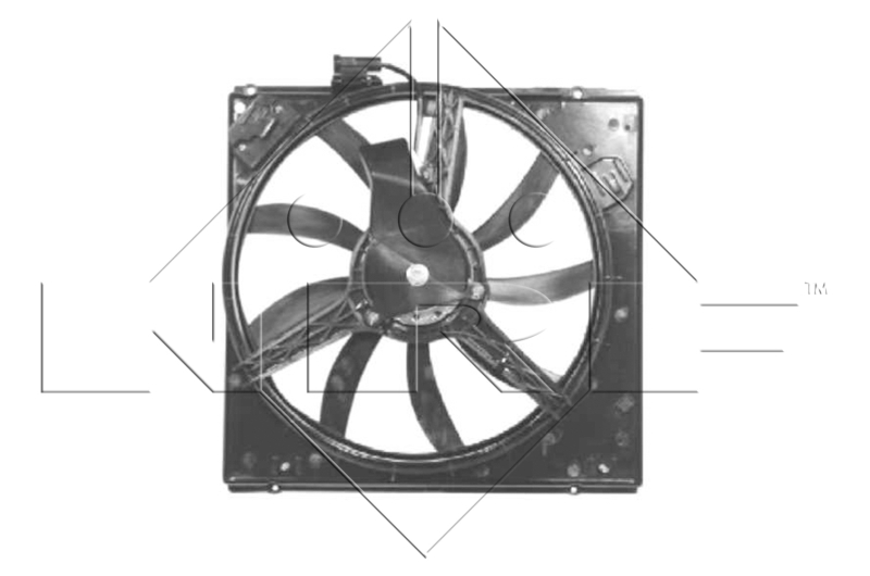 Ventilatorwiel-motorkoeling NRF 47052