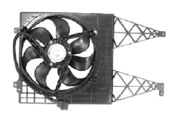 Ventilatorwiel-motorkoeling NRF 47056