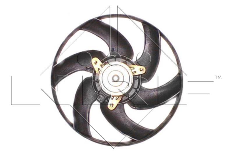 Ventilatorwiel-motorkoeling NRF 47329