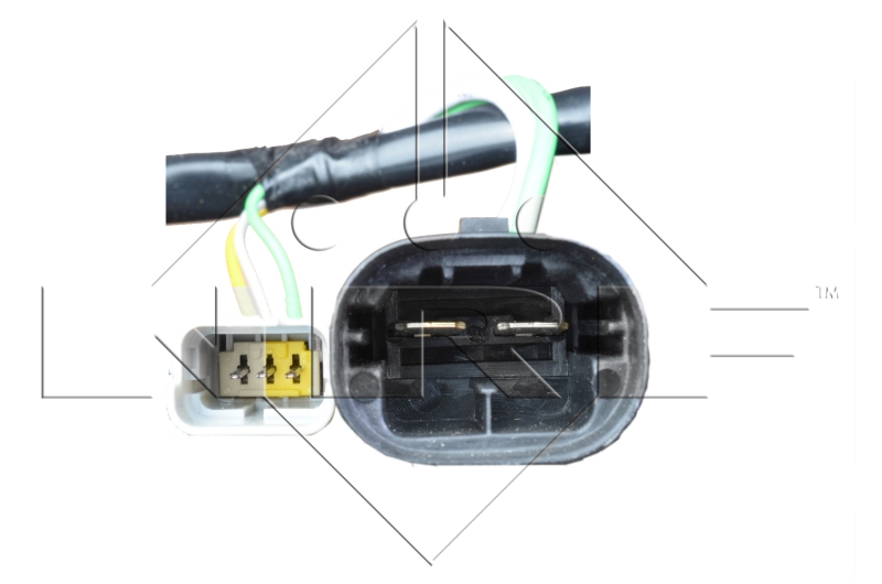 NRF Ventilatorwiel-motorkoeling 47335