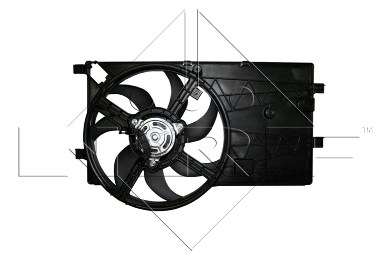 Ventilatorwiel-motorkoeling NRF 47352