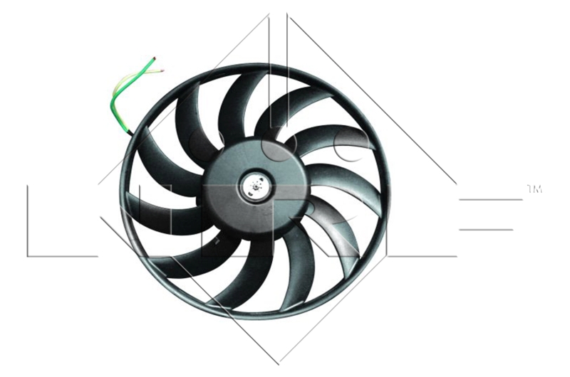 Ventilatorwiel-motorkoeling NRF 47420