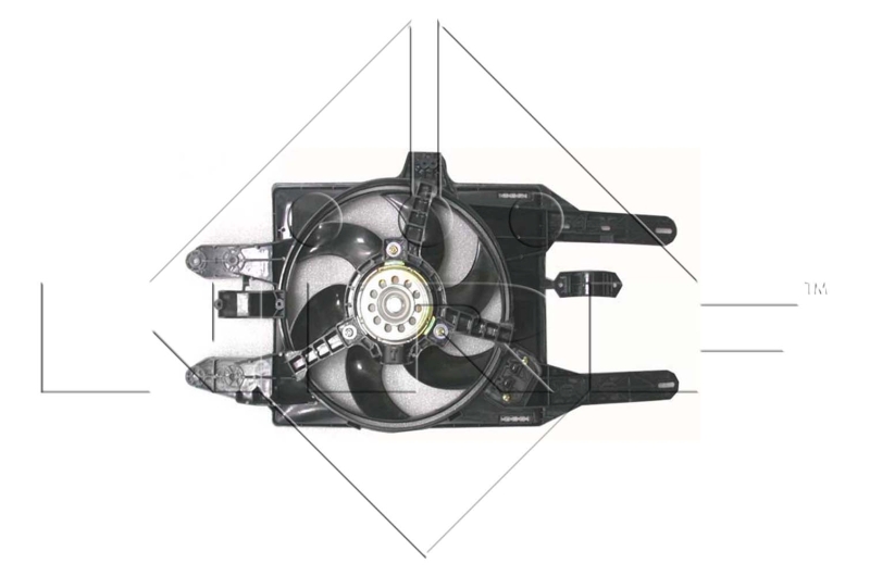 NRF Ventilatorwiel-motorkoeling 47455