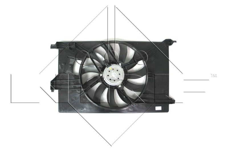 NRF Ventilatorwiel-motorkoeling 47458