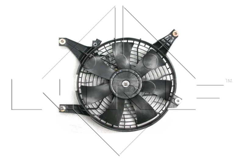NRF Ventilatorwiel-motorkoeling 47468