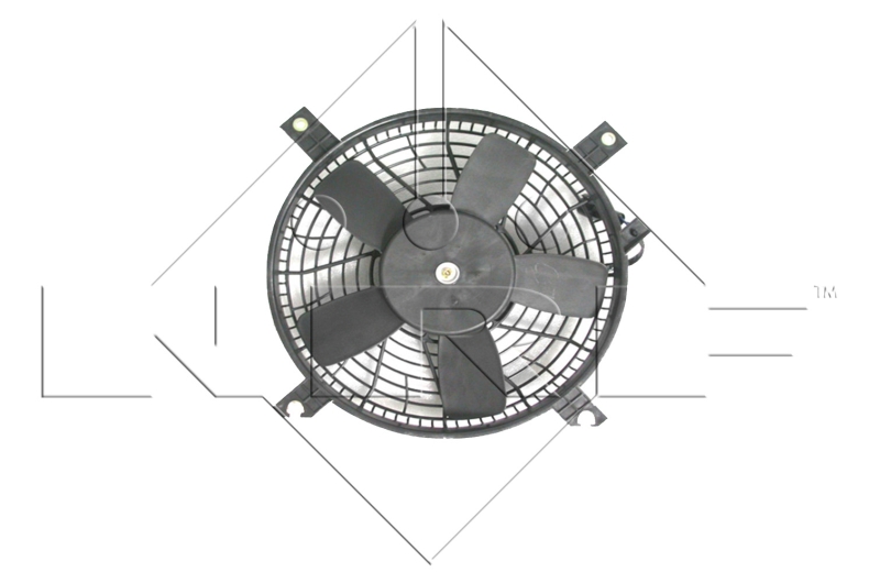 NRF Ventilatorwiel-motorkoeling 47469