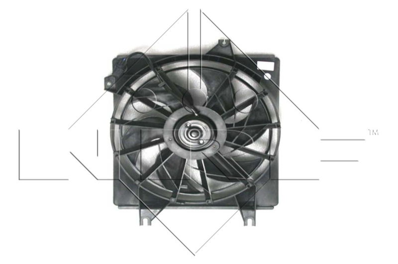 NRF Ventilatorwiel-motorkoeling 47499